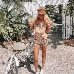 Outlaw Sloppy Joe Sweater Honey XXS Spell Designs Pullover Tee